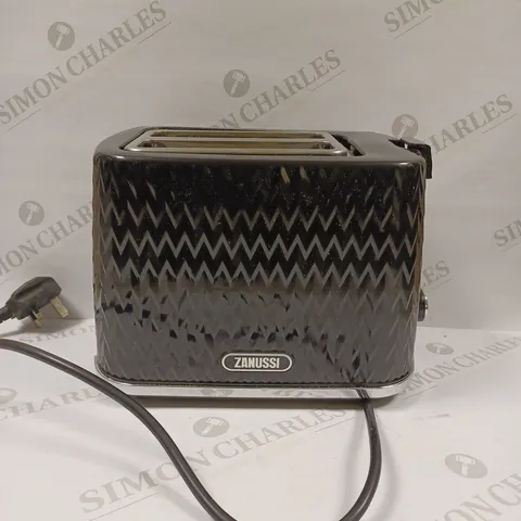 ZANUSSI TOASTER IN BLACK & SILVER