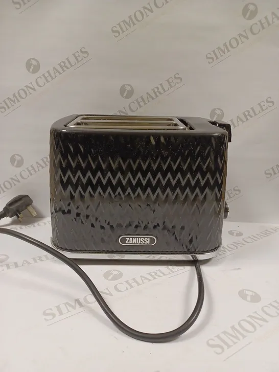 ZANUSSI TOASTER IN BLACK & SILVER