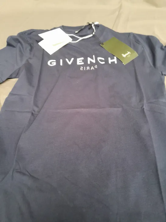 GIVENCHY PARIS LOGO T-SHIRT - SMALL