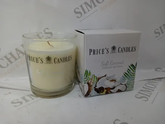 BOXED PRICES CANDLES SOFT COCONUT 