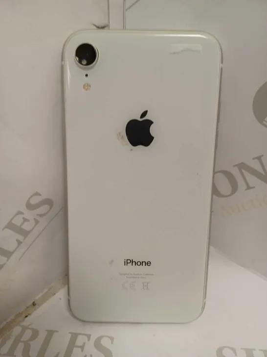 APPLE IPHONE XR - WHITE