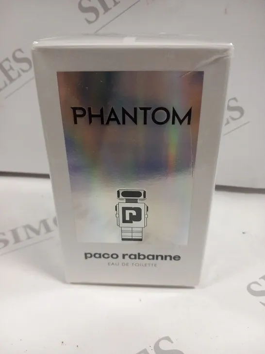 BOXED AND SEALED PACO RABANNE PHANTOM EAU DE TOILETTE 50ML 