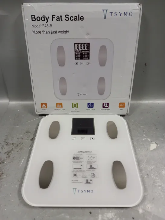 BOXED TSYMO F48-B BODY FAT SCALE 