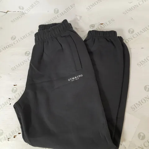 GYM KING RELAXED FIT JOGGER IN DARK PEWTER SIZE 8