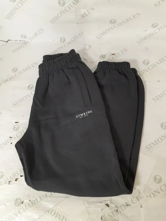 GYM KING RELAXED FIT JOGGER IN DARK PEWTER SIZE 8