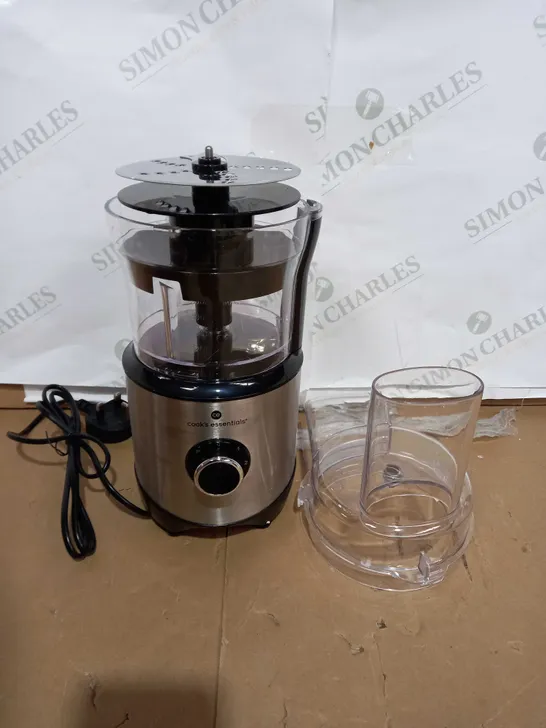 COOK'S ESSENTIALS 400ML COMPACT DOUBLE BLADE FOOD PROCESSOR