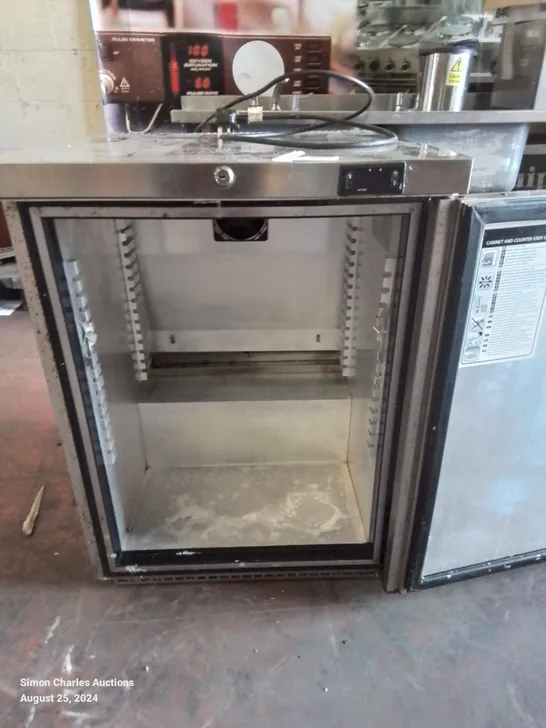 FOSTER COMMERCIAL STAINLESS STEEL REFRIGERATOR 