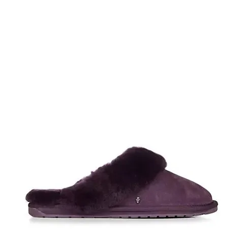 EMU NEST JOLIE SHEEPSKIN SLIPPERS IN PLUM SIZE 7