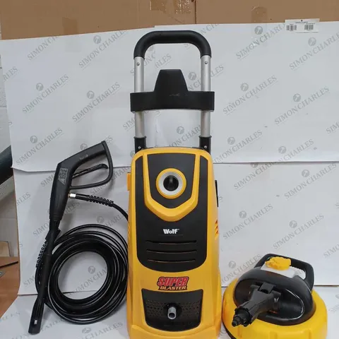 BOXED WOLF SUPER BLASTER PRESSURE WASHER YELLOW 