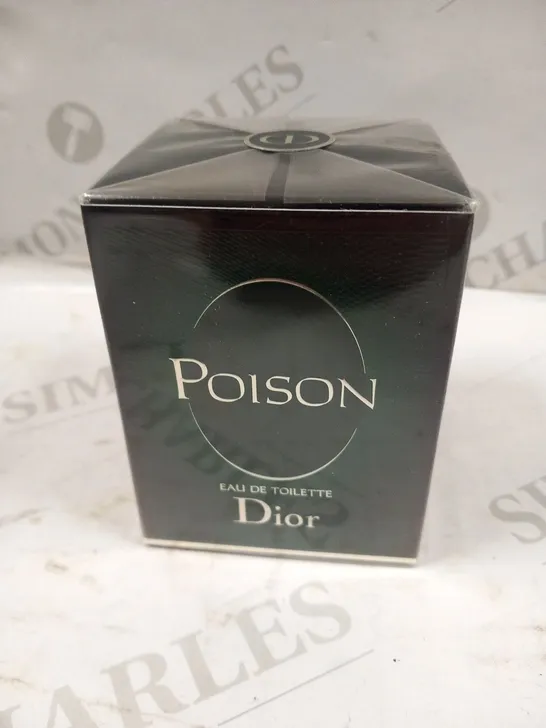 BOXED DIOR POISON EAU DE TOILETTE 50ML