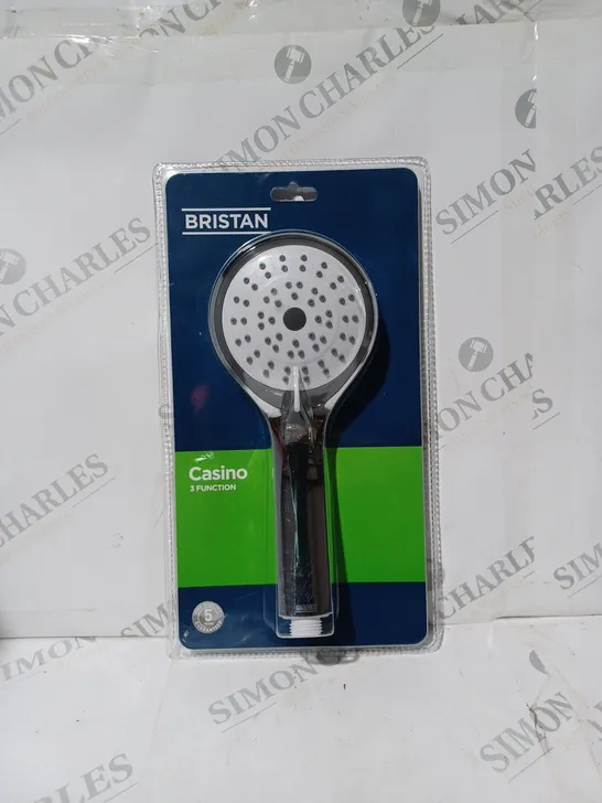 SEALED BRISTAN CASINO 3 SHOWER HANDSET 