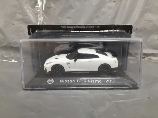 SUPERCARS COLLECTION - NISSAN GTR NISMO  MINIATURE COLLECTIVE CAR 