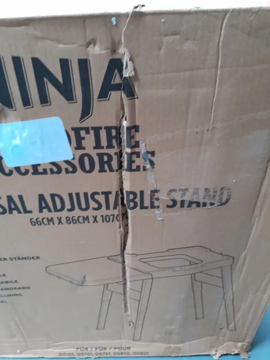 NINJA WOODFIRE ACCESSORIES UNIVERSAL ADJUSTABLE STAND - COLLECTION ONLY