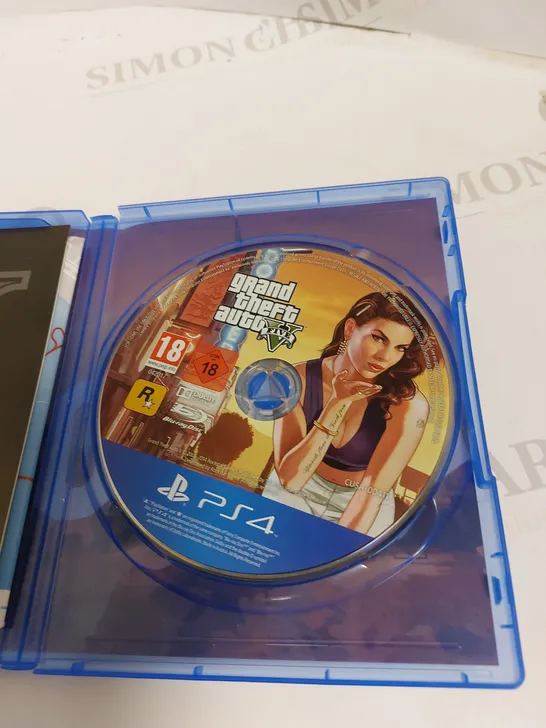 GRAND THEFT AUTO 5 PREMIUM EDITION ON PS4 PEGI 18