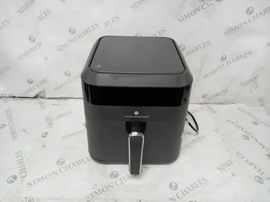 COOK'S ESSENTIALS 5.8L AIR FRYER IN SLATE GREY