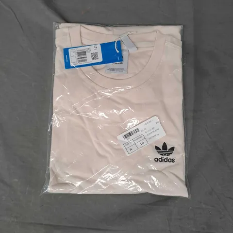 ADIDAS ESSENTIALS TEE IN BEIGE SIZE M