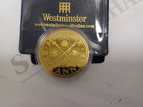 WESTMINSTER COLLECTION FALKLANDS WAR COLLECTABLE COIN