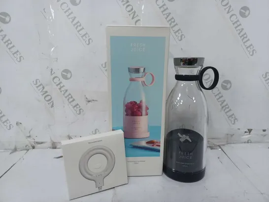 BOXED FRESH JUICE PORTABLE MINI FRUIT BLENDER (350ml)