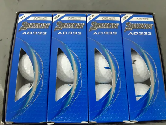 BOXED SRIXON AD333 GOLF BALLS | WHITE