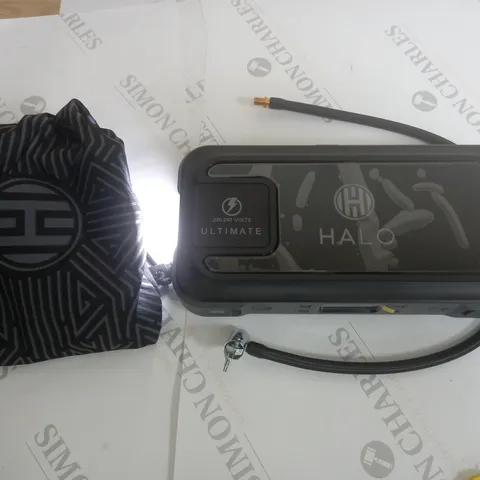 HALO BOLT ULTIMATE POWER BANK W/JUMP STARTER AIR COMPRESSOR & AC OUTLET