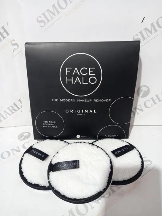 FACE HALO PRO MODERN MAKEUP REMOVER 3-PACK IN WHITE