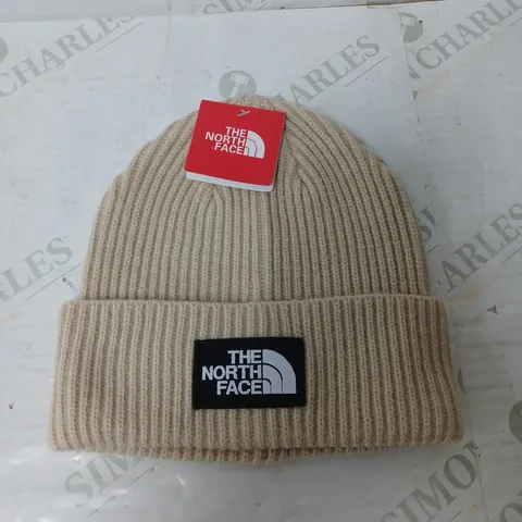 THE NORTH FACE BEIGE BEANIE 