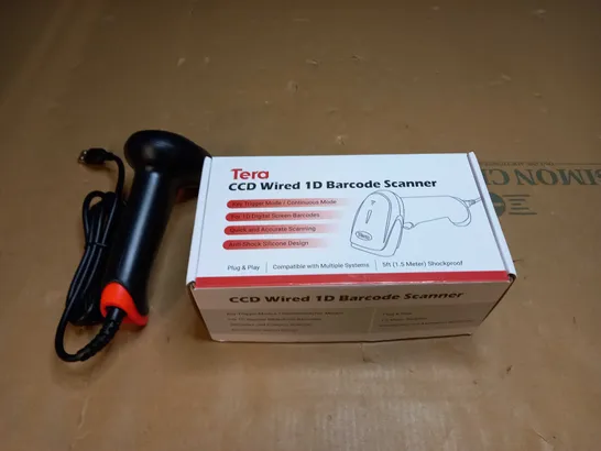 TERA CCD WIRED 1D BARCODE SCANNER