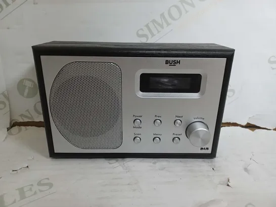 BOXED BUSH CLASSIC DAB/FM RADIO BLACK