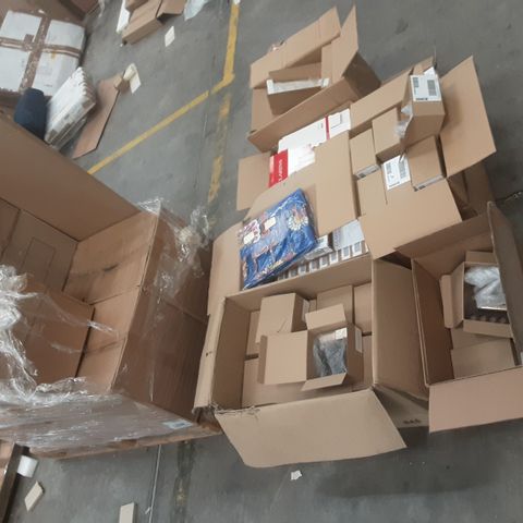 PALLET OF ASSORTED CLARINS ITEMS TO INCLUDE: JOLIE ROUGE LACQUER VINYL,EYEBROW KIT,EXTRA FIRMING FOUNDATION,EVERLASTING FOUNDATION,BLUSH PRODIGE,JOLIE ROUGE DISPLAY COMPONENT,2019 SUMMER COLLECTION 