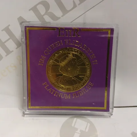 HM QUEEN ELIZABETH PLATINUM JUBILEE COLLECTABLE COIN