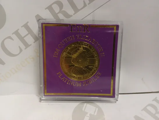 HM QUEEN ELIZABETH PLATINUM JUBILEE COLLECTABLE COIN