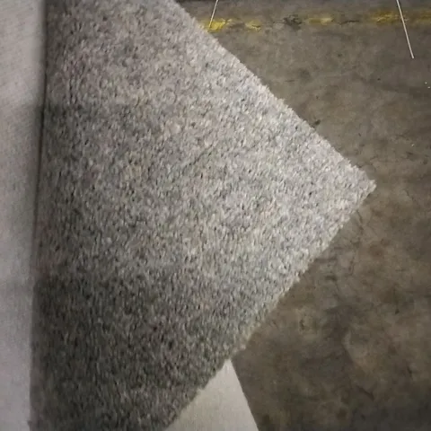 ROLL OF QUALITY CARPET GREY APPROXIMATELY 1.45M X SIZE UNSPECIFIED