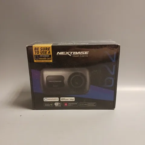SEALED NEXTBASE DASH CAM WITH ALEXA BUILT-IN, MADE FOR ANDROID AND IOS, 4K RECORDING AT 30FPS