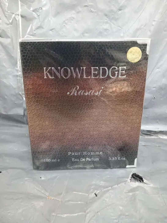 BOXED AND SEALED KNOWLEDGE RASASI POUR HOMME EAU DE PARFUM 100ML