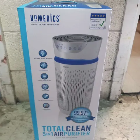 BOXED HOMEDICS TOTAL CLEAN 5-IN-1 AIR PURIFIER AP-T30WT-GB