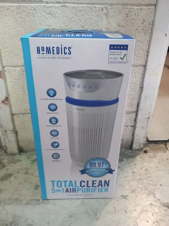 BOXED HOMEDICS TOTAL CLEAN 5-IN-1 AIR PURIFIER AP-T30WT-GB