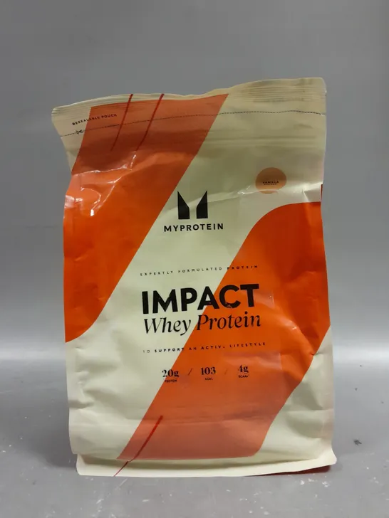 SEALED MYPROTEIN IMPACT WHEY PROTEIN - VANILLA - 1KG