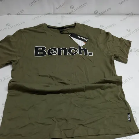 BENCH T-SHIRT IN KHAKI - L