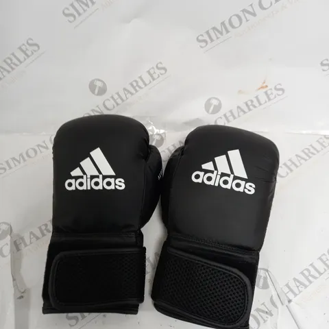 ADIDAS BLACK BOXING GLOVES 