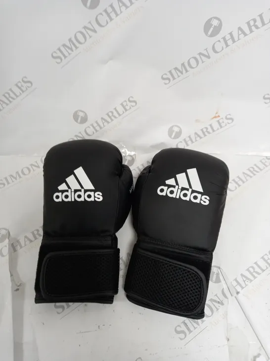 ADIDAS BLACK BOXING GLOVES 