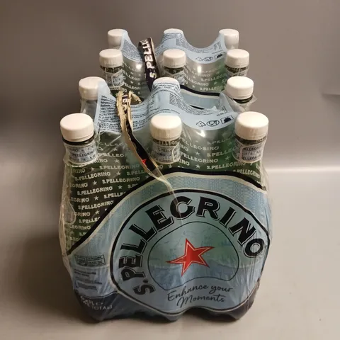S.PELLEGRINO SPARKLING NATURAL MINERAL WATER 2 PACKS 6X1L