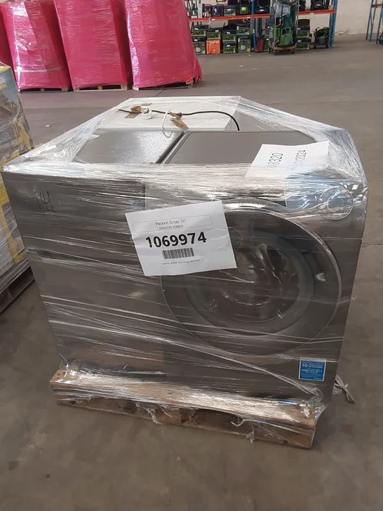 PALLET OF APPROXIMATELY 4 UNPROCESSED RAW RETURN WHITE GOODS TO INCLUDE;