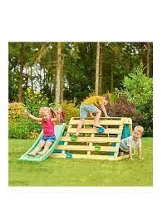 BOXED TP WOODEN CLIMB & SLIDE