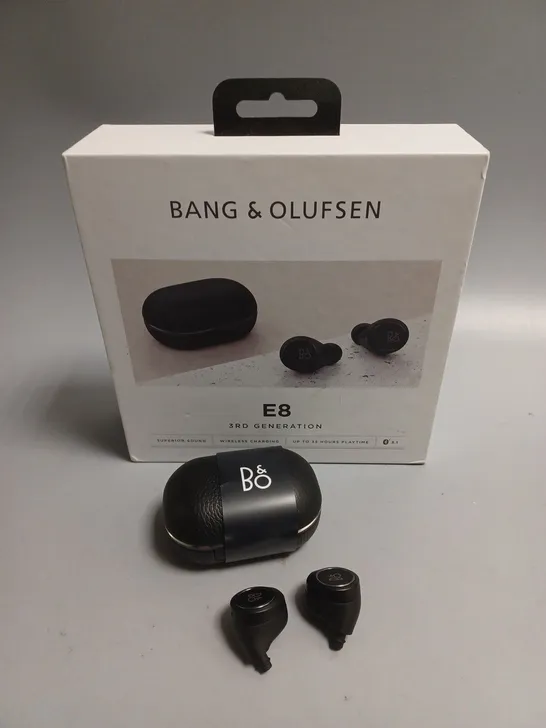 BOXED BANG & OLUFSEN E8 3RD GEN WIRELESS EARPHONES 