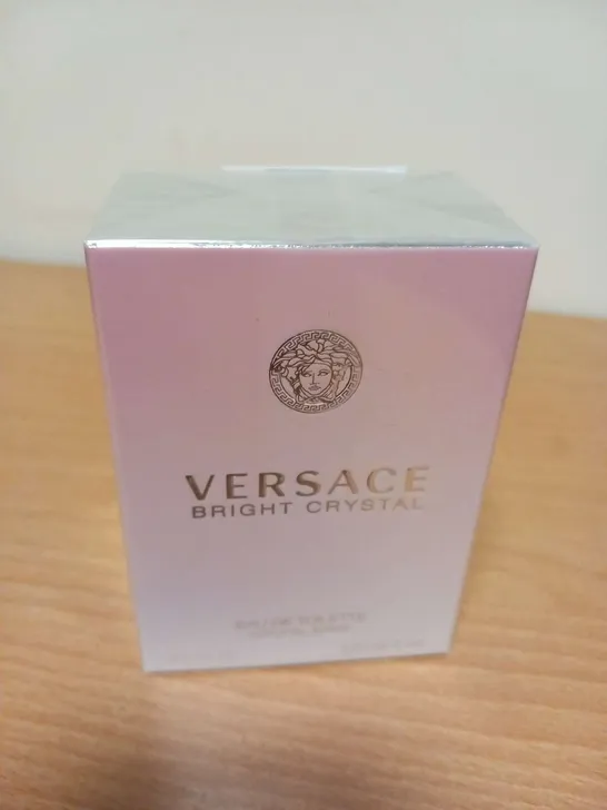 BOXED AND SEALED VERSACE BRIGHT CRYSTAL EAU DE TOILETTE - 30ML