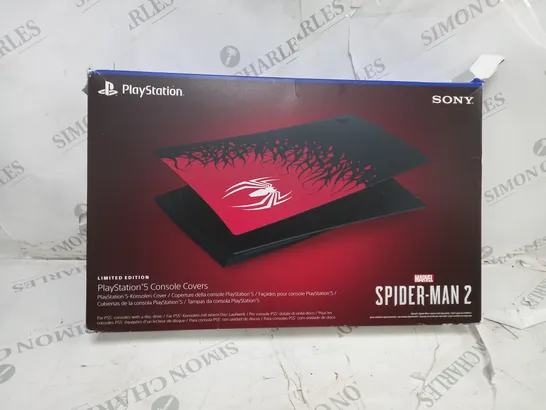 PS5 CONSOLE COVERS - MARVEL’S SPIDER-MAN 2 LIMITED EDITION