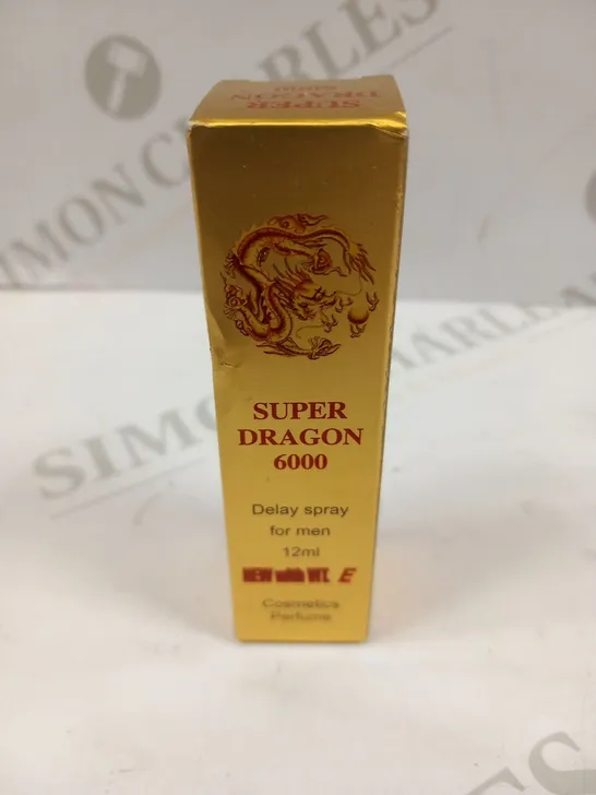 3 BOXED SUPER DRAGON 6000 DELAY SPRAY FOR MEN 12ML