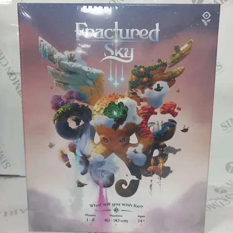 BOXED AND SEALED FRACTURED SKY BOARD GAME