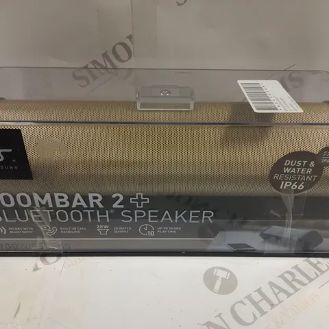 BOXED KITSOUND BOOMBAR 2+ BLUETOOTH SPEAKER
