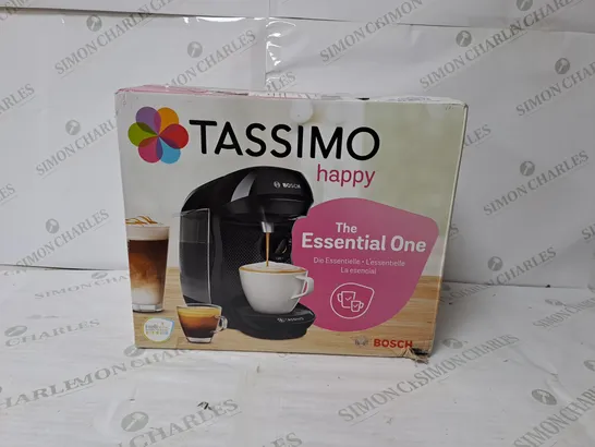 boxed TASSIMO HAPPY POD COFFEE MACHINE  RRP £127